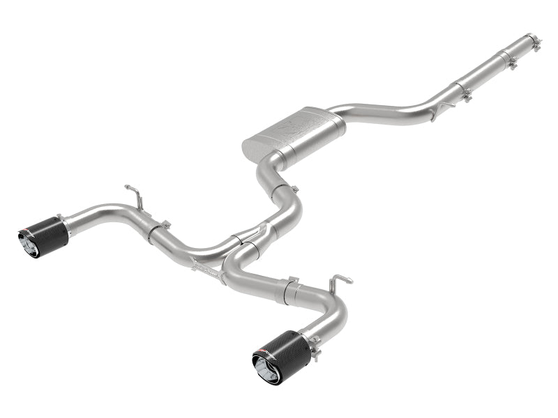 AFE 49-36418-C orce-Xp 3 IN to 2-1/2 IN Stainless Steel Cat-Back Exhaust Carbon