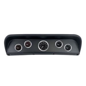 AutoMeter 2937-04 Autometer Chrono Direct Fit Dash Kit 67-72 fits Ford F100 (1 x 3-3/8in. / 4 x 2-1/16in.)