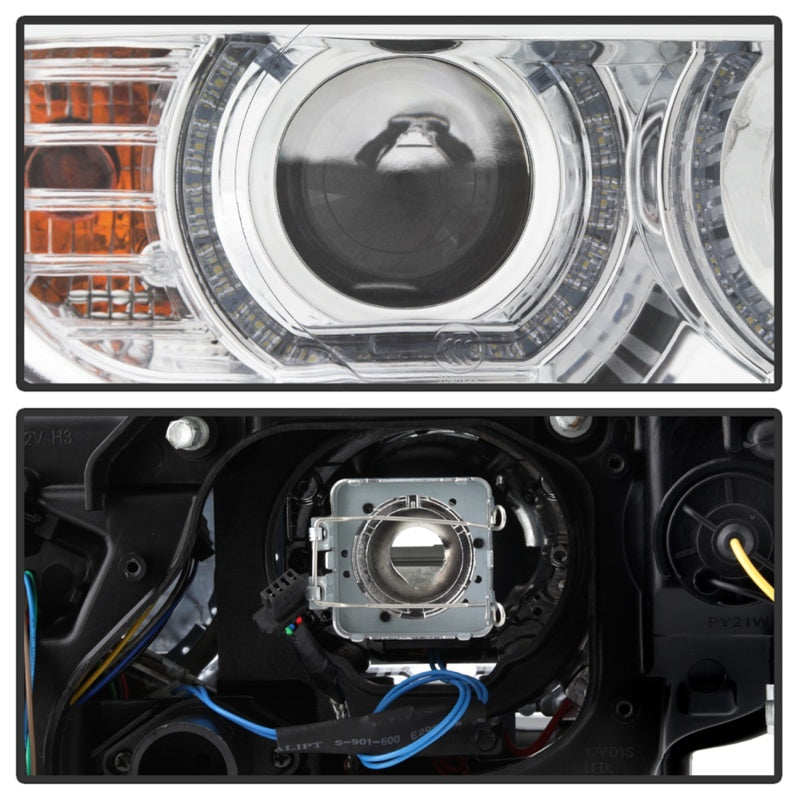 Spyder 5086518 fits BMW 08-10 F92 3 Series Proj Headlight - High Beam H3 DRL LE