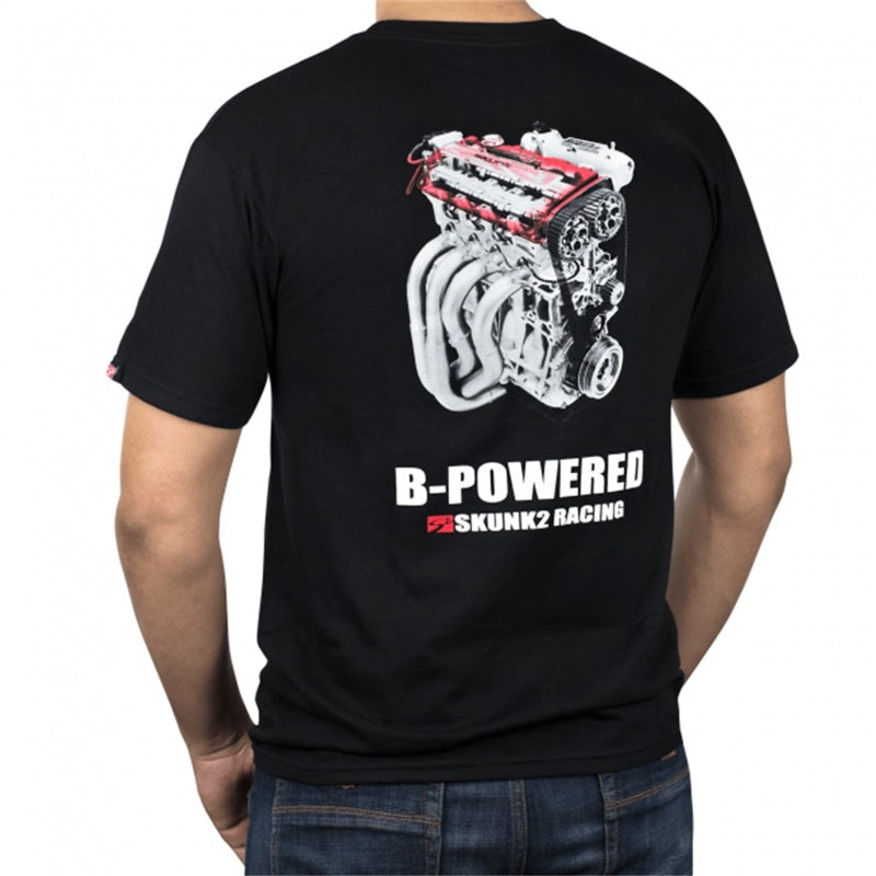 Skunk2 735-99-0842 B-Power Tee (Black) - S