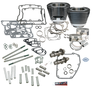 S&S 900-0354 Cycle 07-17 BT S&S 106in Big Bore Hot Set Up Kit w/o Cylinder Heads