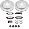 Power Stop 08-17 Buick Enclave Rear Z36 Coated Truck & Tow Brake Kit