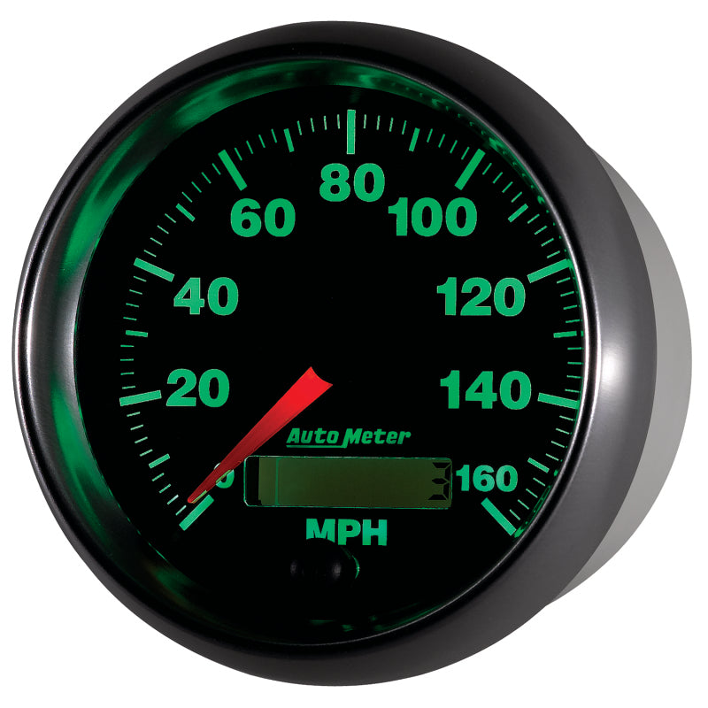 AutoMeter 3888 GS 3-3/8 inch 160 MPH In Dash Speedometer Gauge