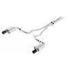 fits Ford Racing M-5200-M8TB 2015 Mustang 5.0L Touring Cat-Back Exhaust System Black Chrome