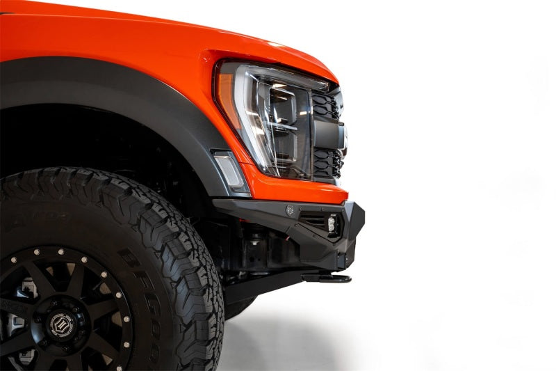 Addictive Desert Designs F210014110103 2021+ fits Ford Raptor Bomber Front Bumper w/ 4 Rigid 360 6in Light Mounts