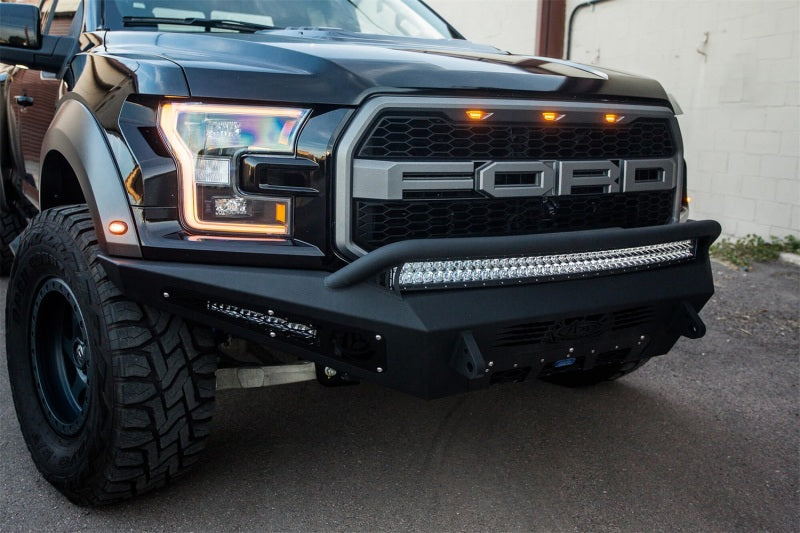 Addictive Desert Designs F117432860103 fits Ford 17-18 F-150 Raptor HoneyBadger Front Bumper