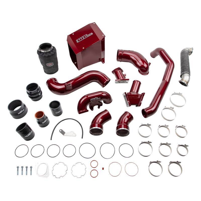Wehrli WCF100504-RED 07.5-2010 fits Chevrolet 6.6L Duramax LMM Stage 3 High Flow