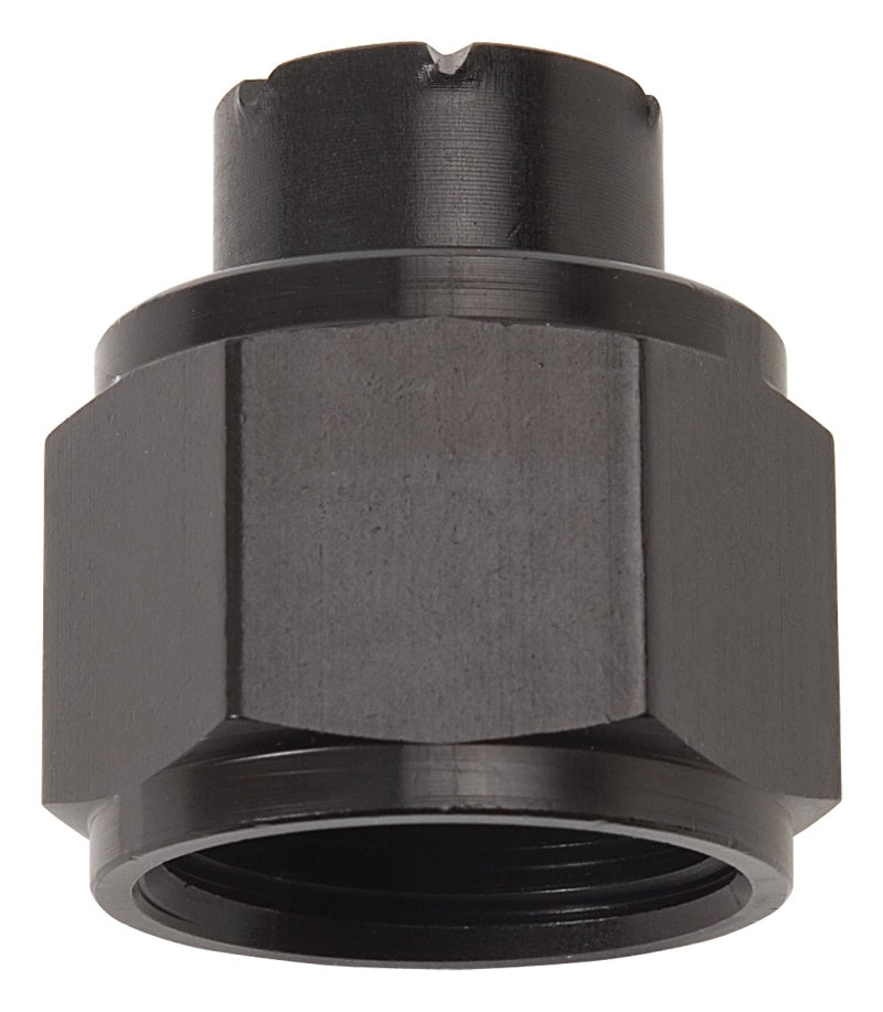 Russell 661993 Performance -12 AN Flare Cap (Black)