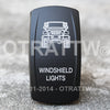 SPOD VVPZC42-5JK JK Windshield Lights Rocker Switch