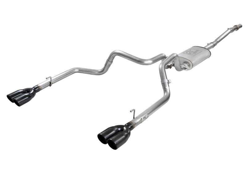 AFE 49-34104-B  Series 3in-2-1/2in 304 SS Cat-Back 2019 fits GM Silverado / Sie