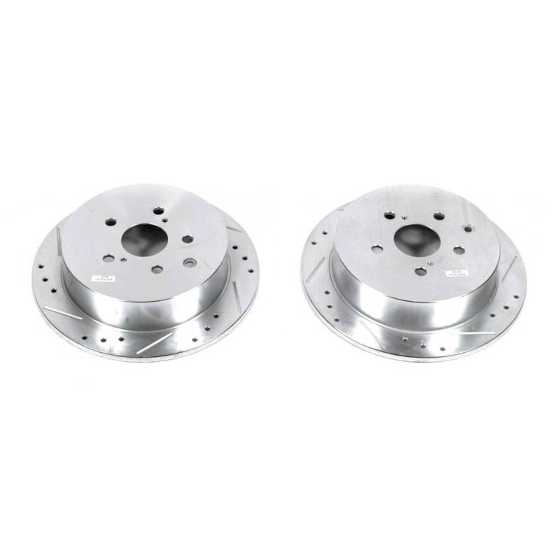 PowerStop fits Lexus 10-15 RX350 Rear Evolution Drilled & Slotted Rotors - Pair