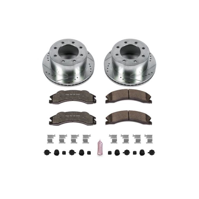 Power Stop K5562-36 11-20 fits GMC Sierra 3500 HD Rear Z36 Truck & Tow Brake Kit