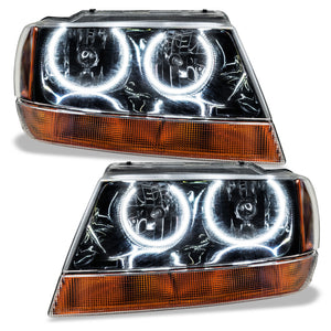 ORACLE Lighting 7167-001 Oracle 99-04 fits Jeep Grand Cherokee SMD HL - Blk - White