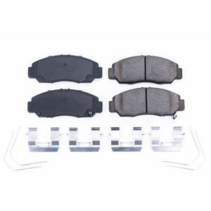 PowerStop 17 fits Honda Civic Front Z17 Evolution Ceramic Brake Pads w/Hardware
