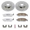 PowerStop K112-26 08-12 fits Infiniti EX35 Front Z26 Street Warrior Brake Kit