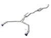 AFE 49-36438-L orce-Xp 13-16 fits Audi Allroad L4 SS Cat-Back Exhaust w/ Blue F