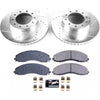 Power Stop K7422 17-22 fits Ford F-550 Super Duty Front Z23 Evolution Brake Kit