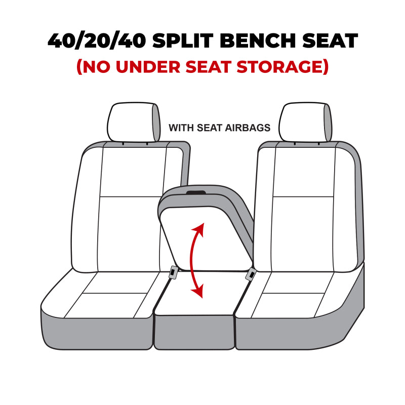 Covercraft SS3445PCCH 09-14 fits Dodge Ram Polycotton SeatSaver Custom Front