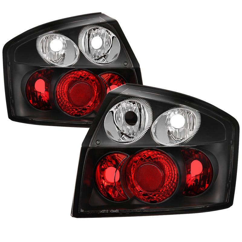 Spyder 5000002 fits Audi 02-05 A4 (Excl Convertible/Wagon) Euro Style Tail Lights - Black (ALT-YD-AA402-BK)