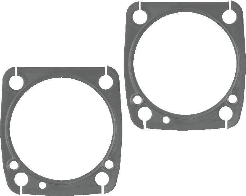 Twin Power 43185 fits Evo Base Gasket 3.5 Inch Bore .020 Rubber Covered Steel Re