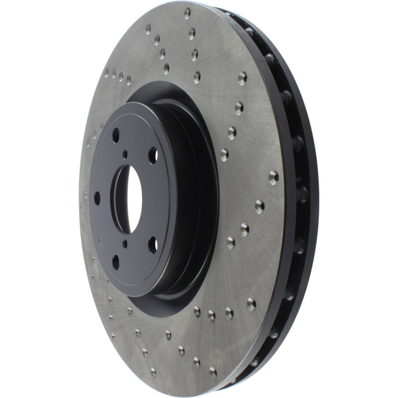 Stoptech 128.47022CL 05-17 Subaru WRX Cryo Drilled Sport Left Front Rotor