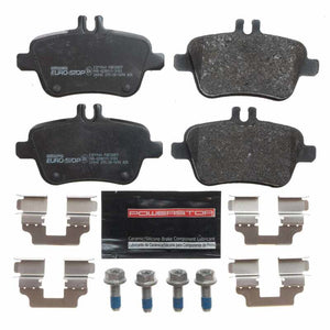 PowerStop fits Mercedes-Benz 12-16 SLK350 Euro-Stop ECE-R90 Rear Brake Pads