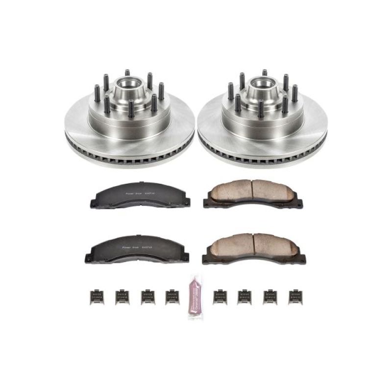 Power Stop KOE4716 17 fits Ford E-450 Super Duty Front Autospecialty Brake Kit
