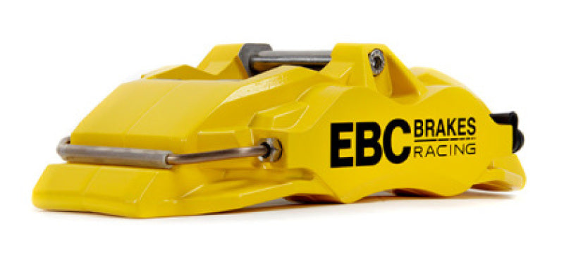 EBC Racing 13-16 fits BMW M235i (F22)/F23) Yellow Apollo-6 Front Right Caliper