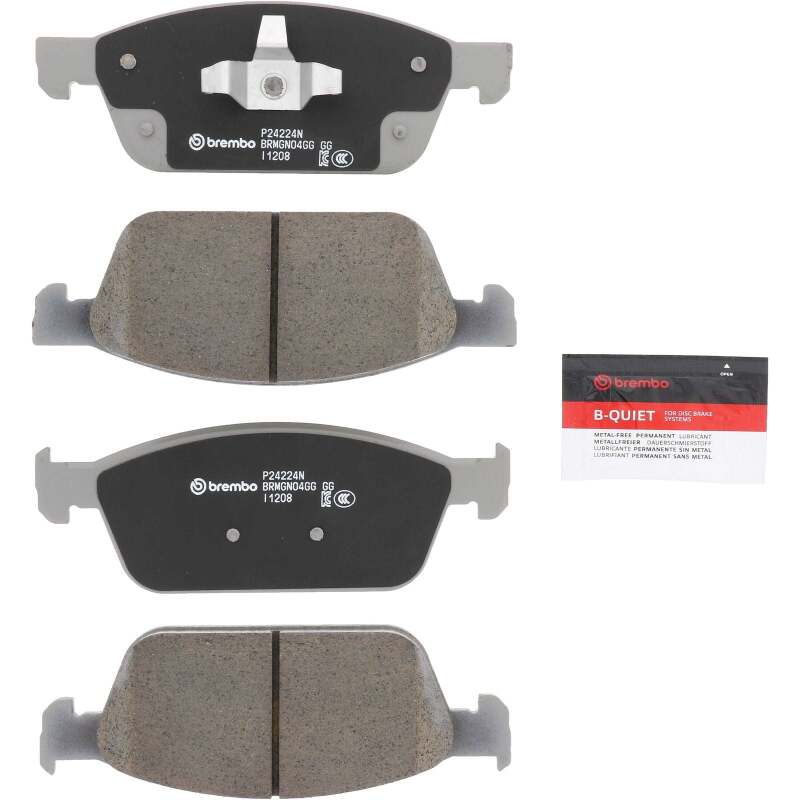 Brembo OE P24224N 19 23 fits Ford Transit Connect PRIME Ceramic Brake Pad - Fron
