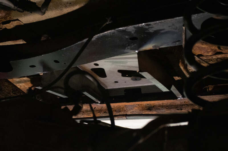 RustBuster RB7415 Spare Tire Plate