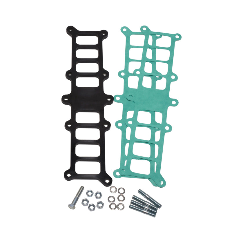 BBK  1520 Mustang 5.0 Phenolic Manifold Spacer Kit Edlebrock Performer 3/8