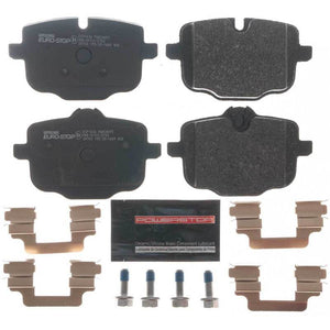 PowerStop ESP1436 fits BMW 14-19 M6 Gran Coupe Euro-Stop ECE-R90 Rear Brake Pads