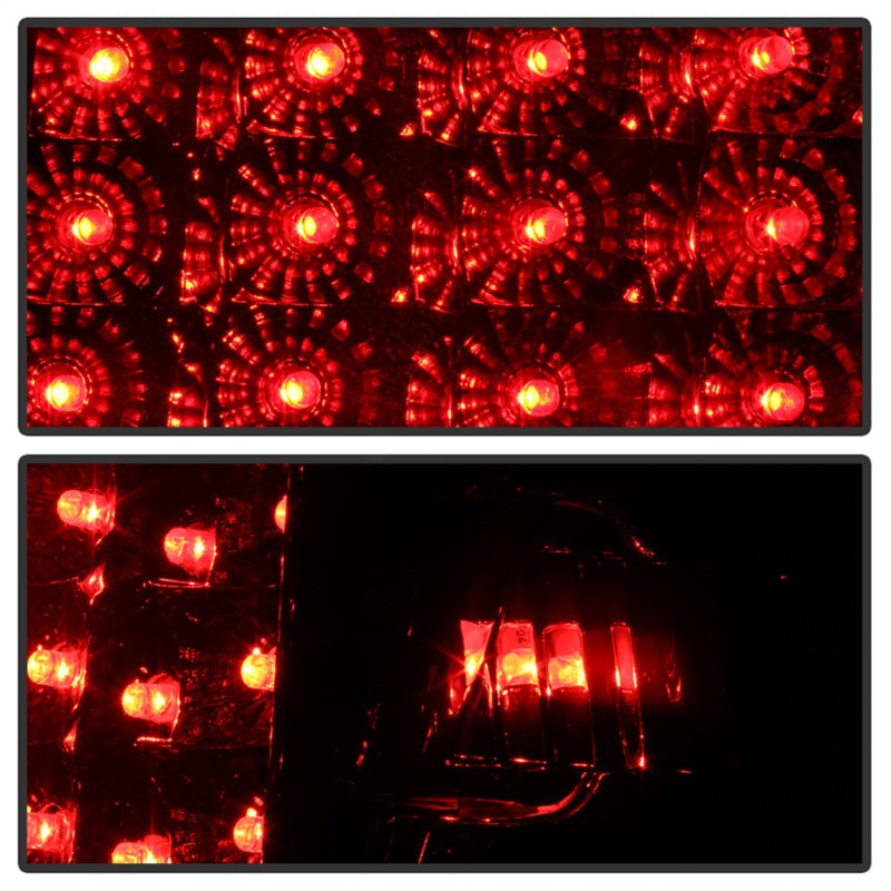 5013231 Xtune fits Toyota 07-13 Tundra LED Tail Lights Smoke ALT-ON-TTU07-LED-
