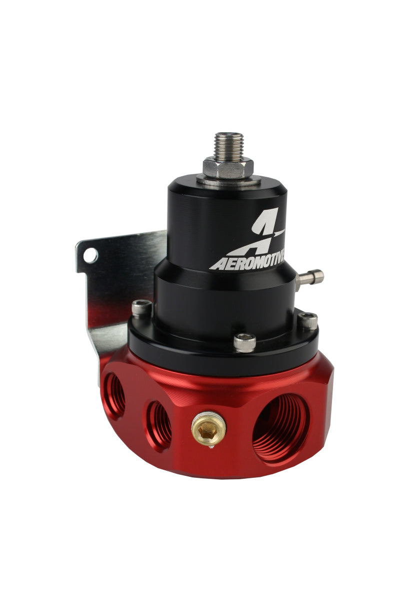 Aeromotive  13224 A1000 4-Port Carbureted Bypass Regulator - 4 x AN-06 / 1 x AN-