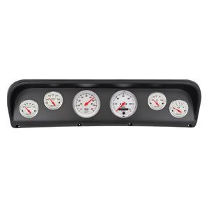 AutoMeter 2938-03 Autometer Arctic White Direct Fit Dash Kit 67-72 fits Ford F100 (2 x 3-3/8in. / 4 x 2-1/16in.)