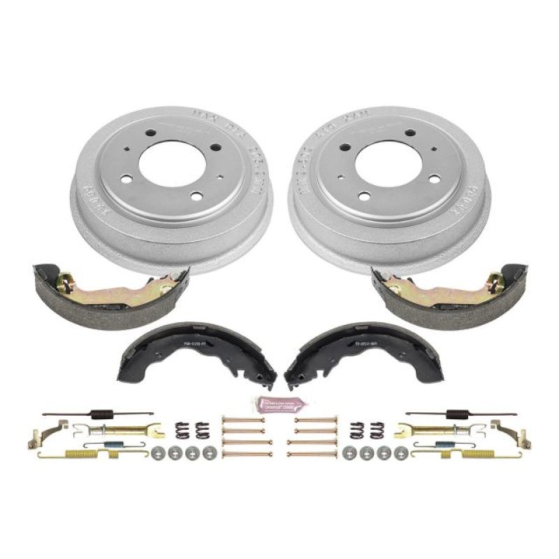 PowerStop KOE15337DK fits Hyundai 97-00 Elantra Rear Autospecialty Drum Kit