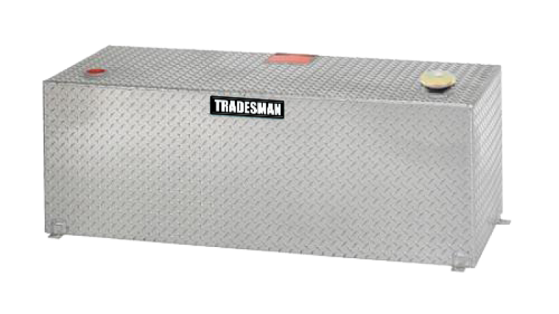 Tradesman 3198 Aluminum Rectangular Liquid Storage Tank (98 Gallon Capacity) - Brite