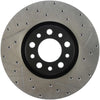 Stoptech 127.63080L 13+ Dodge Dart Performance Slotted & Drilled Front Left Rotor