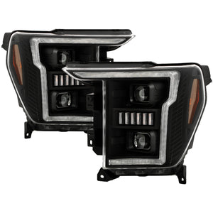 Spyder 5088710 Signature fits Ford 20-21 F150(Halogen Model) Proj. Headlights -