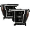 Spyder 5088710 Signature fits Ford 20-21 F150(Halogen Model) Proj. Headlights -