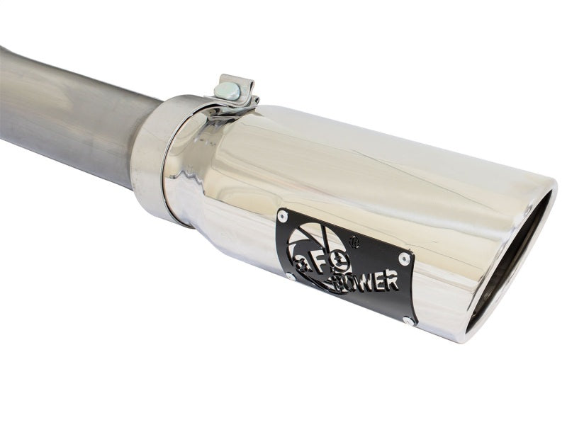 AFE 49-43074-P rce XP Exhaust 3in SS Dual Side Ext CB w/ Polished Tips 2015 fit