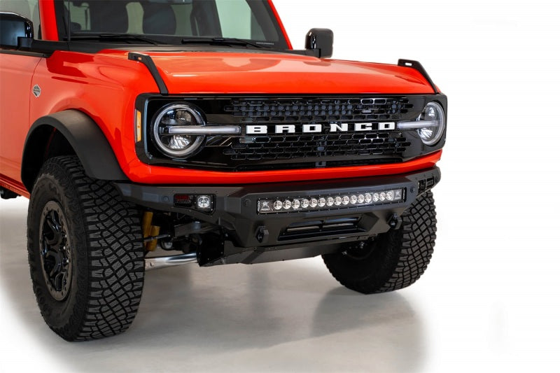 Addictive Desert Designs F230142210103 2021+ fits Ford Bronco Stealth Fighter Front Bumper w/ Winch Mount