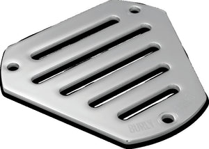 Burly Brand 0206-0179-CH Hex Faceplate Slotted - Chrome