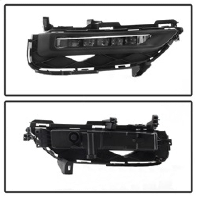 Spyder 5083043 fits Honda 16-20 Accord Coupe 2017 OEM LED Fog Lights W/Switch-
