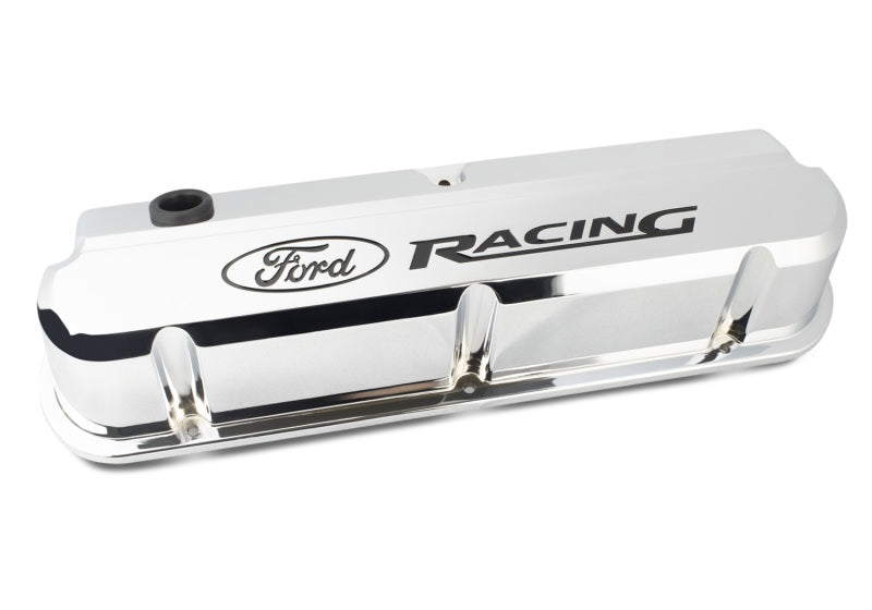 fits Ford 302-139 Racing 289-351 Slant Edge Chrome Valve Cover