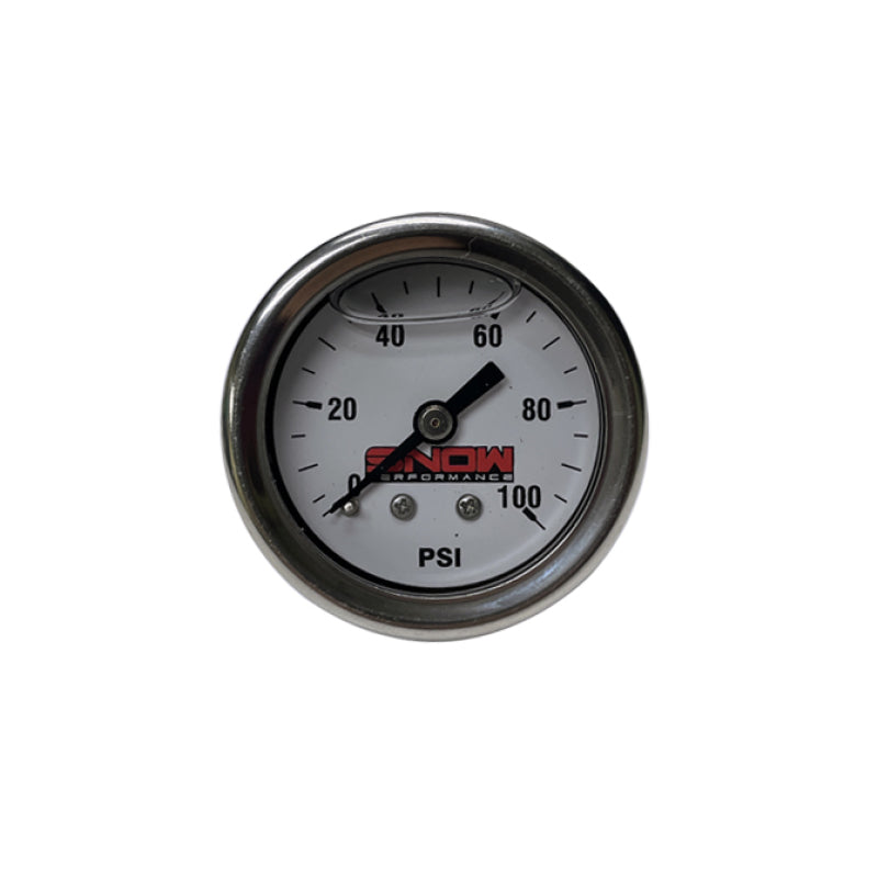 Snow Performance SNF-20010Snow 0-100PSI Fuel Pressure Gauge (1/8in NPT)