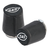 S&S 106-0248 Cycle Air Filter Cover For Tapered S&S Tuned Induction Filters - Bl