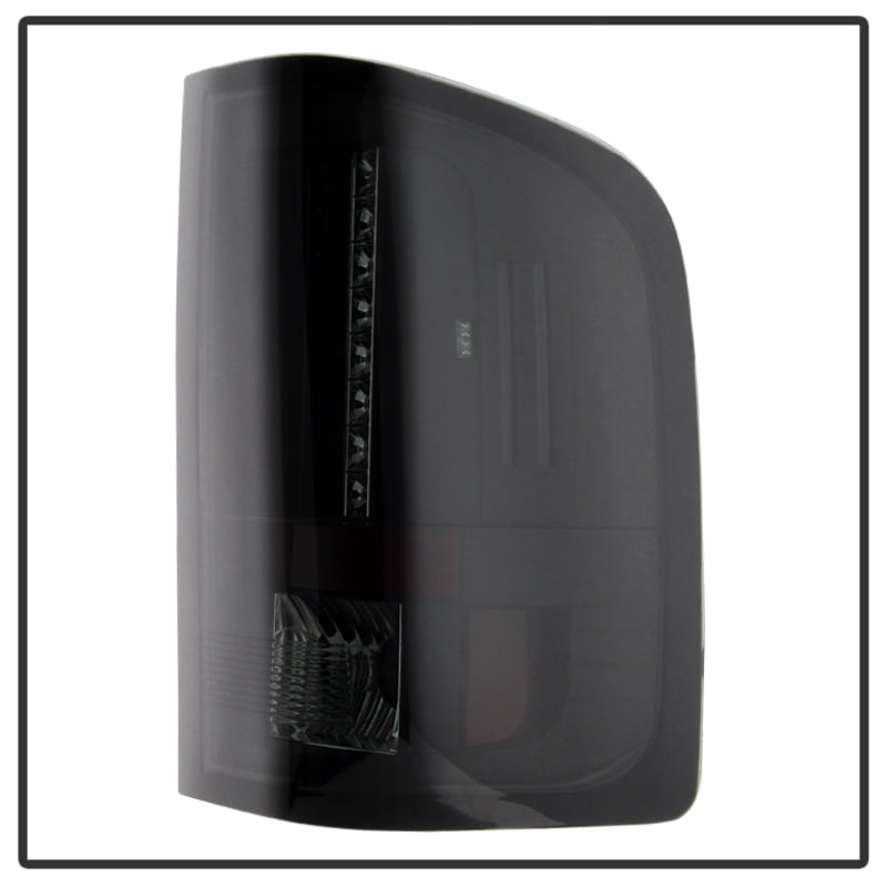 Spyder 5078032 fits Chevy 07-13 Silverado LED Tail Lights Blk Smke ALT-YD-CS07-