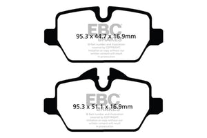 EBC UD1554 10+ Mini Countryman 1.6 Cooper Ultimax2 Rear Brake Pads
