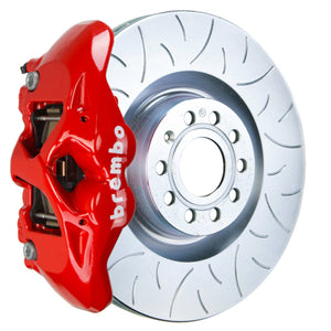 Brembo 1S5.8002A2 Brembo 05-10 Jetta GLI Front GT BBK 4 Piston Cast 345x30 1pc Rotor Slotted Type3-Red